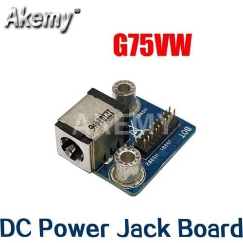 DC Power Jack Board Charging For Asus RoG G75 G75V G75VW G75VX G75VM