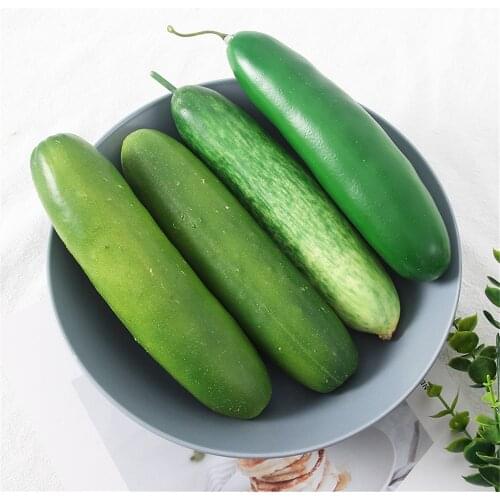 Faux fake vegetables hotel dining room restaurant store shop decoration simulation cuke cucumber artificial vegetables model