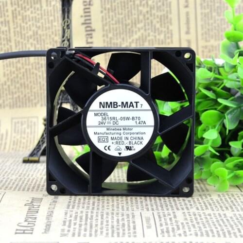 615RL-05W-B70-E00 Mine Micro FOR NMB DC Fan 24VDC 92X38.4MM 7200RPM