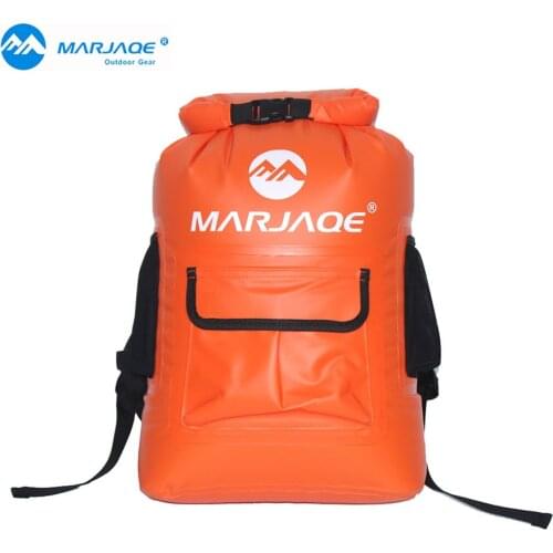 MARJAQE 22L Muitifunctional Durable Ultralight Rafting Camping Hiking Swimming Waterproof Bag Dry Bag Outdoor Travel Kits