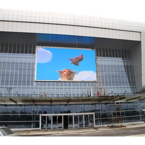 Outdoor Advertising led Display P8 SMD3535 Screen Die Casting Aluminum Cabinet 512×512mm Full Color Video Wall