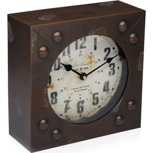 Table clock Metal (20 x 20 cm)