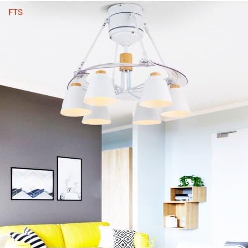 Nordic ceiling fan light modern minimalist fan light living room invisible fan dining room bedroom ceiling fan light