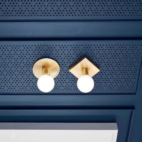 Nordic Simple wall lamp Bedside Lamp Corridor Stairway Hallway Roof Lighting Designer Small Roof Lighting