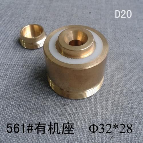 Organic guide wheel seat cutting copper guide wheel accessories 32 * 28