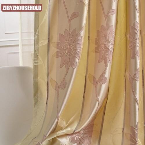 Explosion Light Luxury New Chinese Curtains for Living Room Curtains High Precision Jacquard Curtains Fabric Can Be Customized