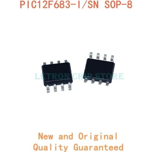10PCS PIC12F683-I/SN SOP8 PIC12F683I/SN SOP-8 PIC12F683 SOP 12F683 SOIC8 SOIC-8 SMD new and original IC
