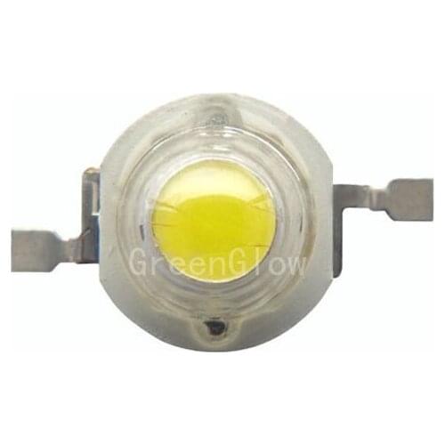 100~500X High quality 10000-15000K CCT 1W/3W/5W white color led light source free shipping