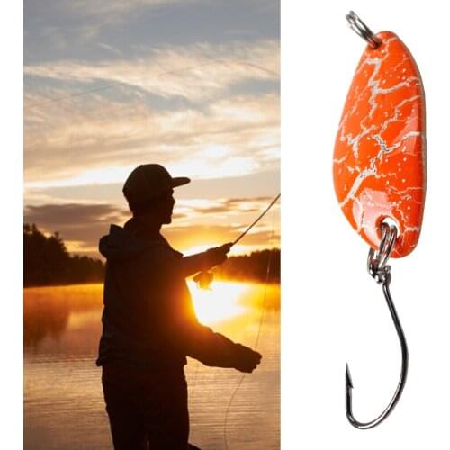 43/12pcs Set Fishing Spoon Lure Set Trout Fishing Baits For Trout Char And Perch With Tackle Box Fake Lures Fishing Bait Hook