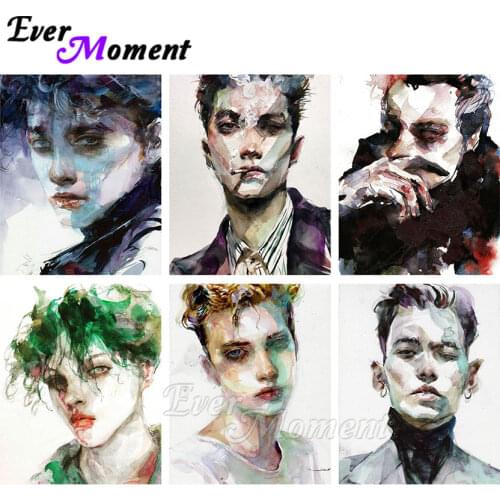 Ever Moment Diamond Painting Diamond Display Full Square Resin Drill Wall Art Decoration Handmade Boy Paint By Diamond ASF2271