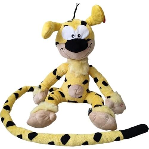 Anime Cartoon Sur La Piste Du Marsupilami Leopard Plush Toy Animal Stuffed Dolls 54cm High Quality Birthday Gifts For Children