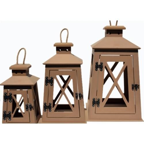 Baykon Mdf Conical Lantern Medium 37 X22 cm
