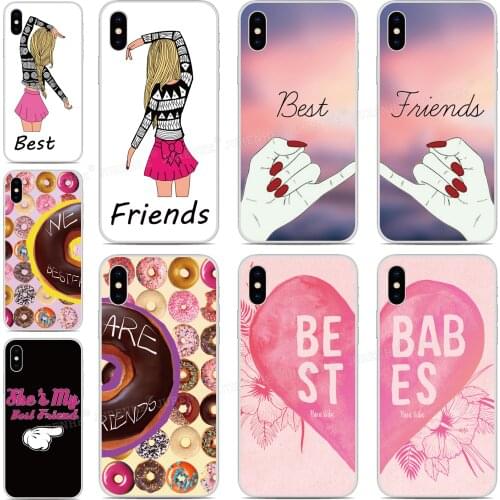 Printed Best Friend Cover For Vsmart Active 1 Plus Star 3 JOY 4 Live BQ Aquaris X2 X Pro U U2 Lite V VS Phone Case Fundas