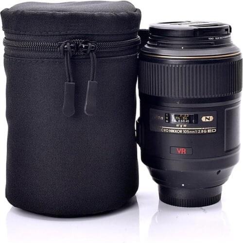 For Nikon Canon Sony Fuji Pentax Panasonic Protective Case High Quality Waterproof Soft Camera Lens Pouch Bag