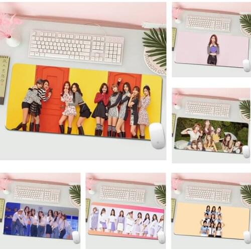 Twice Girls Office Mice Gamer Soft Mouse Pad L Large Gamer Keyboard PC Desk Mat Computer Tablet Gaming Mouse Pad