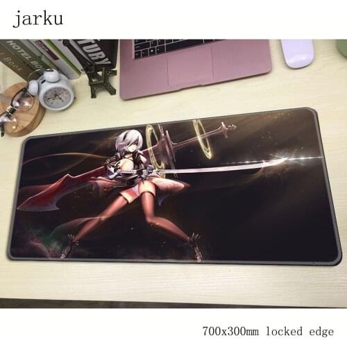 Nier automata mouse pad gamer 700x300mm notbook mouse mat large gaming mousepad large HD print pad mouse PC desk padmouse