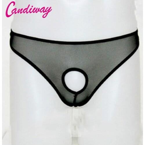 Men Chastity mesh chastity Bondage Sexy Thong Mens hole on penis Erotic lover game Male GString Adult game Sex Toys Panty