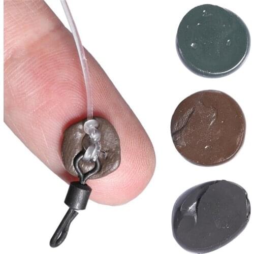 15g Soft Tungsten Mud Putty Carp Fishing Weight Sinkers Terminal Tackle Tools Soft Pendant Carp Fishing Supplies