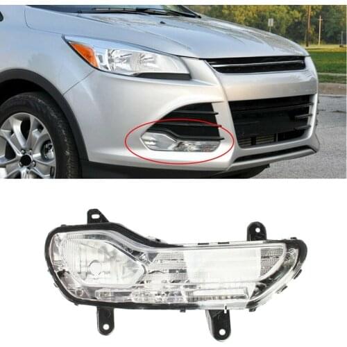 Front Right Side Fog Light Fog Lamp (No Bulbs) Fit for Ford Kuga Escape 2013-16