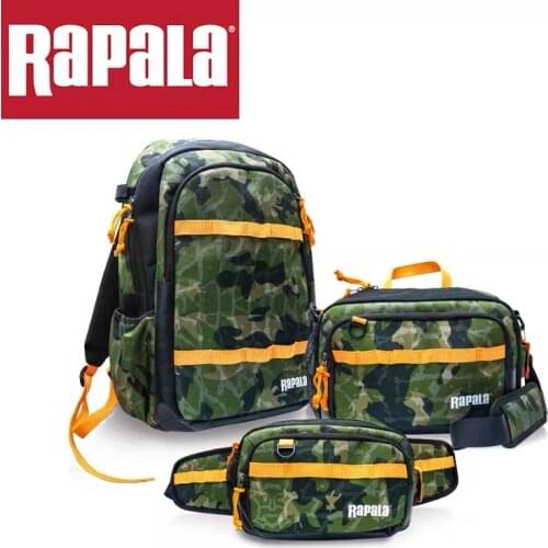 Rapala Jungle Backpack Crossbody Luya Portable Toolkit Fishing Tackle Bag