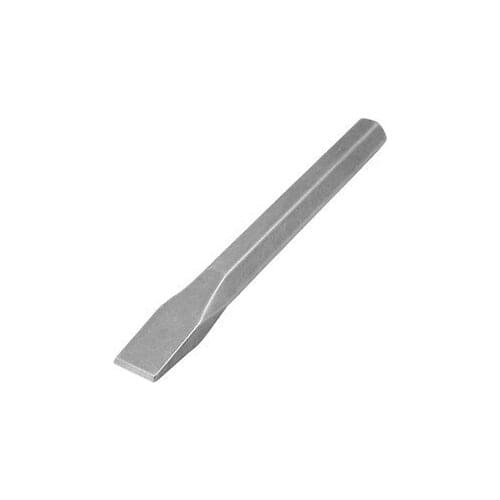* Hex Handle Wood Carving Gray Metal Straight Chisel Tool