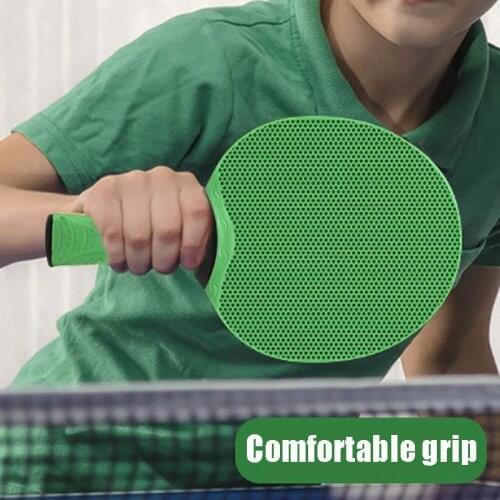 Rubber Table Tennis Racket Single Self-training Children‘s Table Tennis Racket Training Household Racket -40