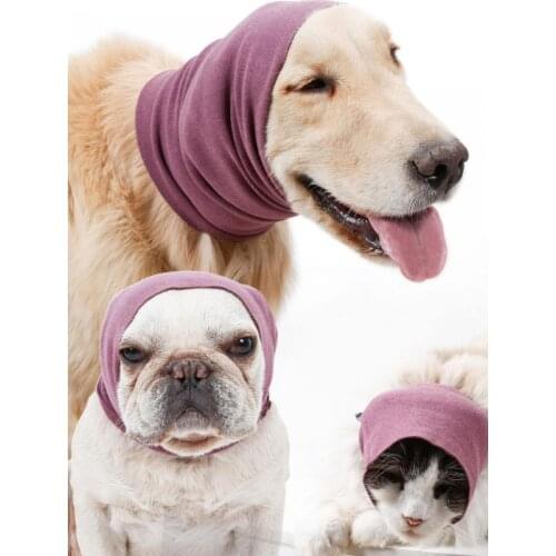 Pet Dog Grooming Turban Noise-proof Earmuffs Durable Soft Comfortable Keep Warm Isolate Noise For Small Big Dogs