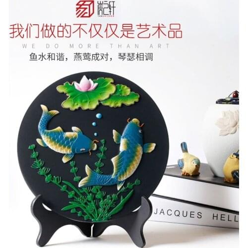 REMOVAL FORMALDEHYDE PURIFY AIR 2020 BUSINESS GIFT -OFFICE HOME BAMBOO CHARCOAL GOLD FISHES LOTUS FLOWER DECORATION SCULPTURE