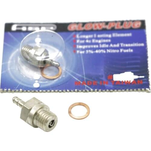 1pcs N3/N4 Hot Spark Glow Plugs #3 SH Vertex OS Nitro Engine Parts For 1/8 1/10 RC Truck Buggy HPI Redcat HSP 70117
