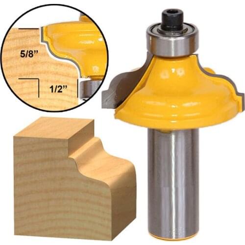 1pcs Ogee Flute Edging and Molding Router Bit - Large - 1/2" Shank