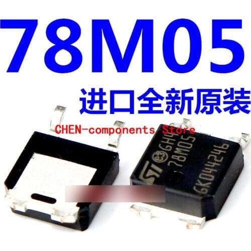 10pcs 78M05 TO-252