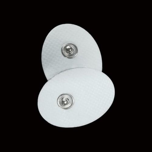 100/50P EMS Electrode Pads Nerve Muscle Stimulator Silicone Gel Tens Electrodes Digital Therapy Machine Massage TENS Pads 3x4cm