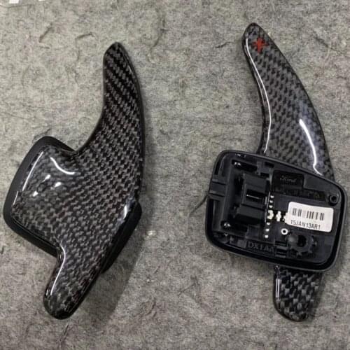 15-18 Ford Focus MK3 carbon fiber shift paddles replace the original car