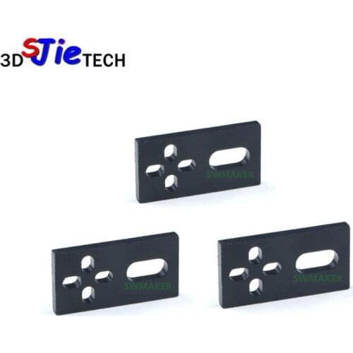 3pcs CNC metal V-Slot/ compatible extrusion micro Limit Switch Plate