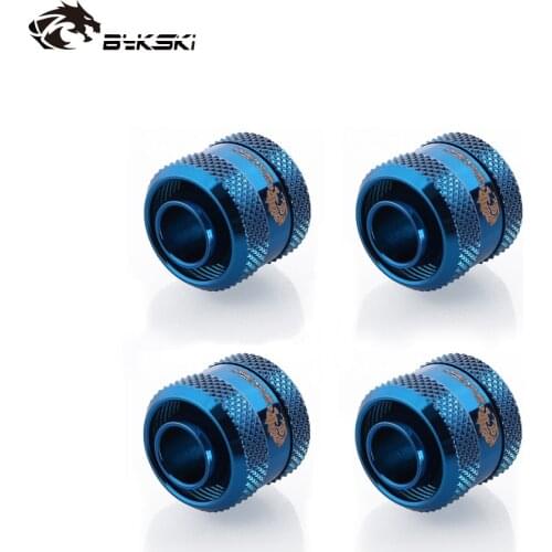 4pcs/lots Bykski Inside Diameter 13mm + Outside Diameter 19mm Hose / ID13mm + OD19mm Soft Tube / Hand Connector Fitting