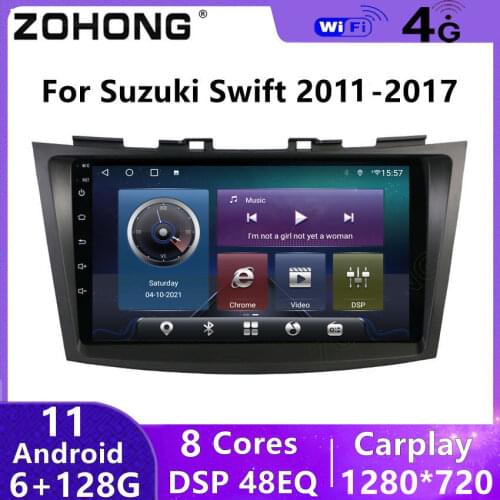 4G DSP For Suzuki Swift 2012 2013 2014 2015 2016 Android Car video multimedia player autoradio GPS navigation stereo car radio