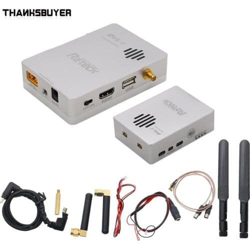 R2TECK DVL1 1080P Full HD FPV Digital Video Downlink System Wireless Video Transmitter 1080P Receiver Digital Image for Drones