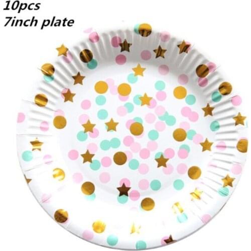 20pcs/bag Gold Pink Foil Wave Paper Napkins Wedding Birthday Party Decor Baby Shower Kids Children Party Decor 33x33cm