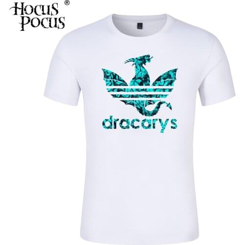 Dracarys tshirt Brand shirt harajuku Vintage T shirt Camiseta hombre Tshirt Men Women Dracarys shirt