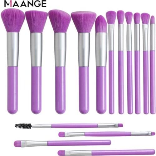 15pcs/set Makeup Brush Beauty Tools Eye Shadow Brush Eyebrow Blush Brush Double-ended Eyelash Brush Beauty Make Up Kit Tool