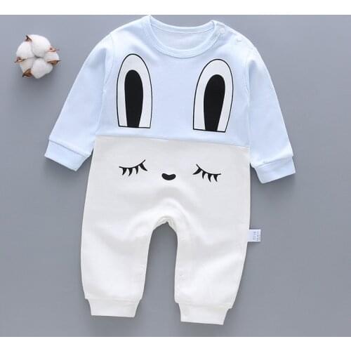 Newborn baby cotton Rompers soft Boys Girls spring autumn Infant romper Jumpsuit Child 3 6 9 12 months cartoon Wear body suit