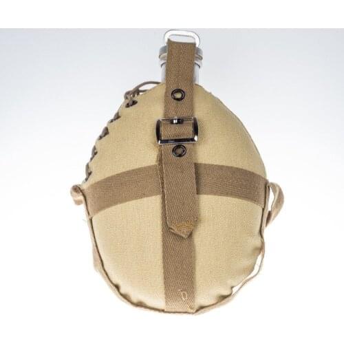 WW2 GERMAN ARMY MILITARY CAMPING WATER ALUMINUM CANTEEN SET