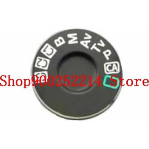 NEW Top Cover Function Dial Model Button Label for Canon for EOS 7D / 5D Mark II / 5D2 / 5DII Digital Camera Repair Part