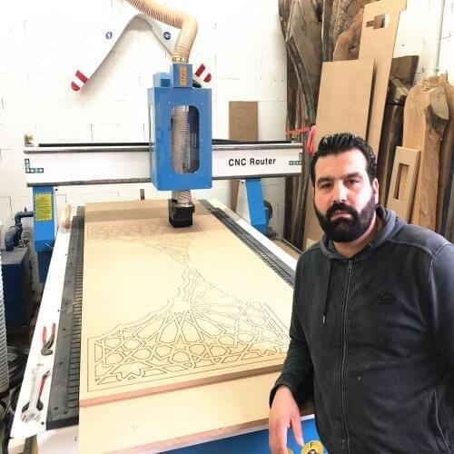 Newest Model 1325 Woodworking Machine Wood Carving Machine With Vacuum Table/1224 CNC Router Cutting Milling With Lathe