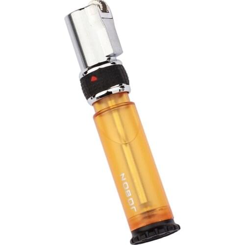 2020 New Jobon Jet Flint Lighter Gas Turbo Torch Lighter Inflated Butane Windproof Metal Grinding Wheel Lighter Gadgets For Men