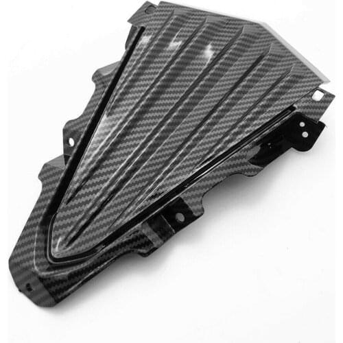 Carbon Fiber Pattern Front Upper Mid Windscreen Fairing for YAMAHA T MAX 530 2013-2018