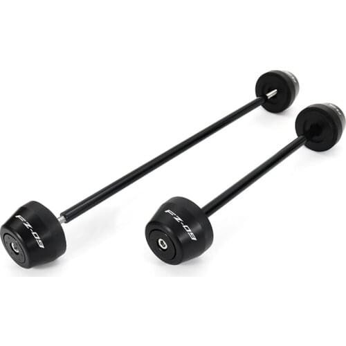 Fit For YAMAHA FZ-09 FZ09 2014 2015 2016 2017 Motorcycle Front and Rear Fork Sliders Crash Protector Rear Front Axle Sliders