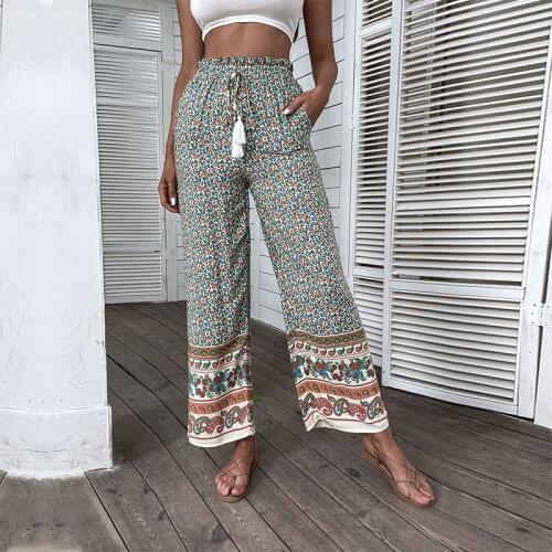 PSQXMY Women's Wide Trousers