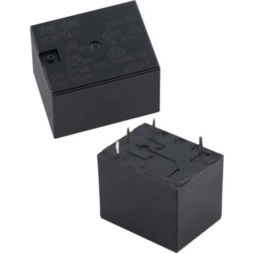 HOT NEW 812H-1A-C 812H 1A C 812H1AC 5V 12V 24V relay 5VDC DC5V 12VDC DC12V 24VDC DC24V 16A 4PIN 5PCS