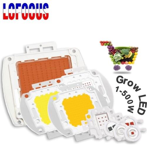 DIY Grow Lights 1W 3W 5W 10W 20W 30W 50W 100W Grow LED Full Spectrum 660nm 440nm For Indoor Hydroponics Tent Plant Growing